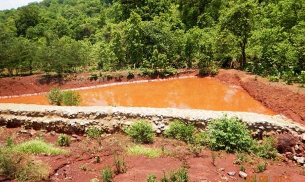 Constructed Settling Pond Cum Recharge Pit to Arrest The Waste-water In The Northern Part of The Mining Lease