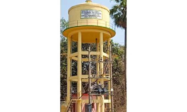 Construction of Overhead Tank for water supply at Village, Haldiabahal