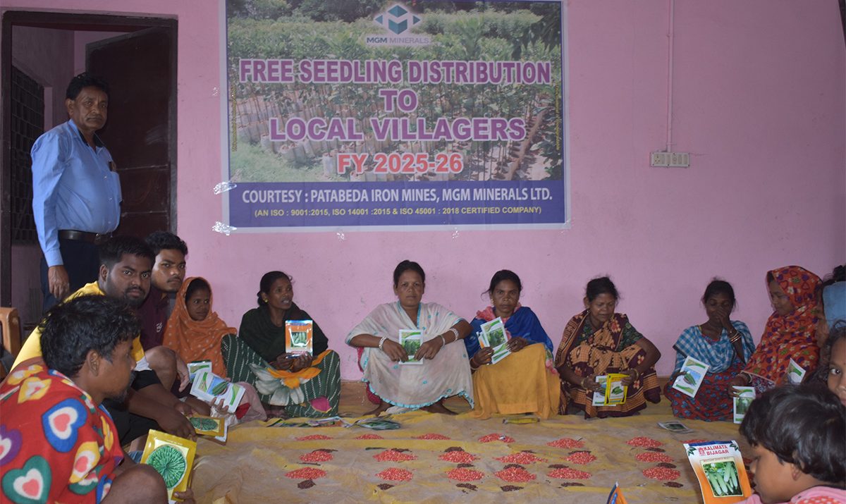 Seedlings Distributed To The Nearby Villagers