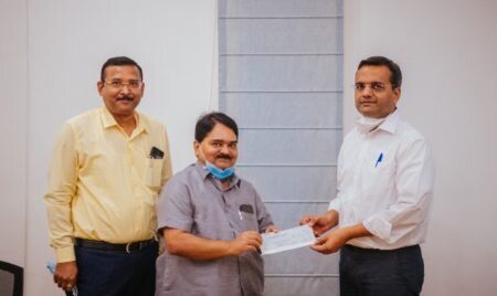 MGM Minerals Limited donated Rs 1 crore towards the development of Shreemandira Parikrama Project of Jagannatha Temple, here on Thursday Dt 26th March 2021