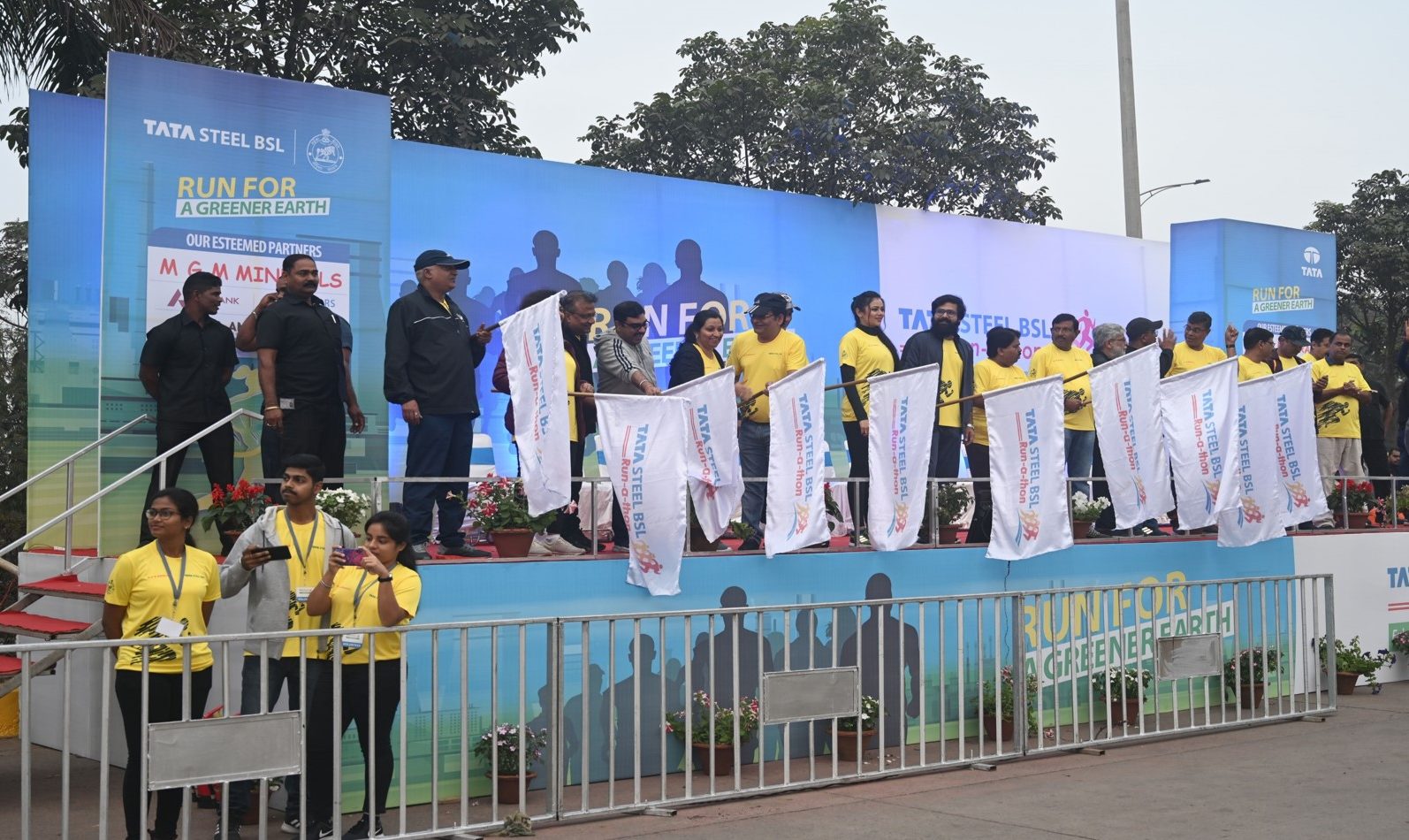MGM Minerals Ltd. partnering with TATA Steel BSL in 10 Km. Marathon at Angul in 2019