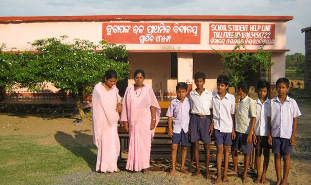 Providing Desks and Benches for School Children of Budhapanka UP School