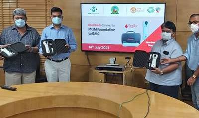 MGM Foundation Donates 10 EzeCheck Devices to Bhubaneswar Municipal Corporation (BMC)