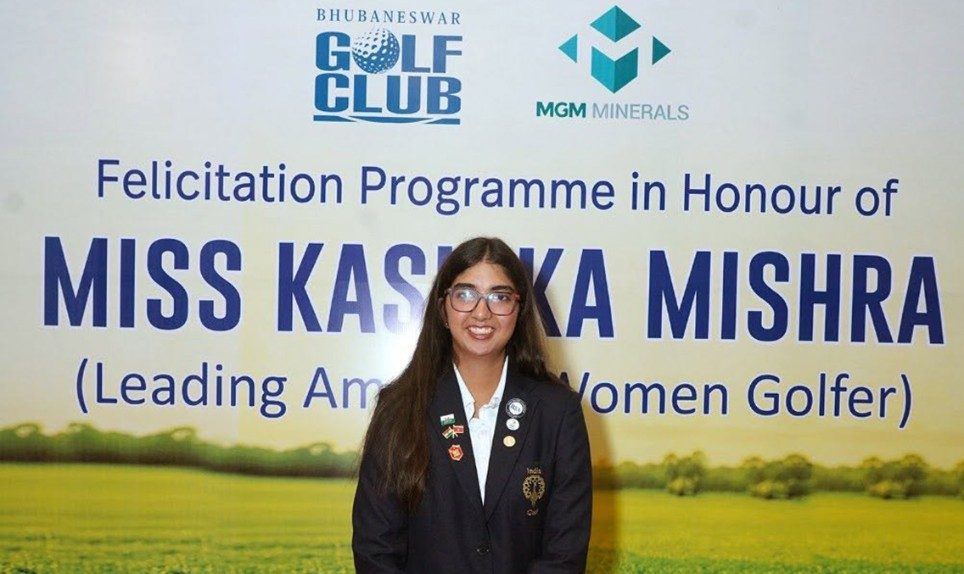 MGM Group Felicitates India’s No. 1 Amateur Women Golfer Kashika Mishra