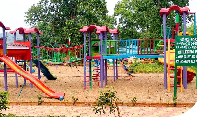 Supported Sundargarh Periphery Development Society for construction of Children Park